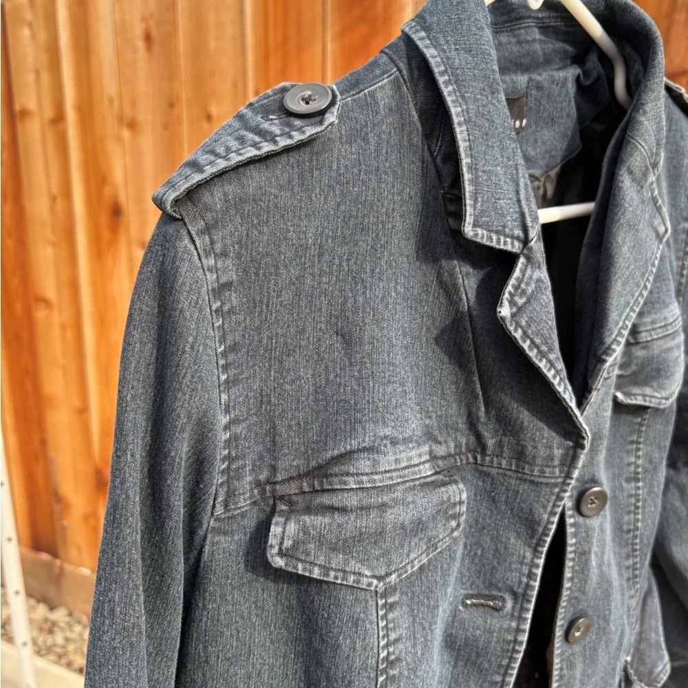 Attention Charcoal Gray Jacket - Picture 3 of 6